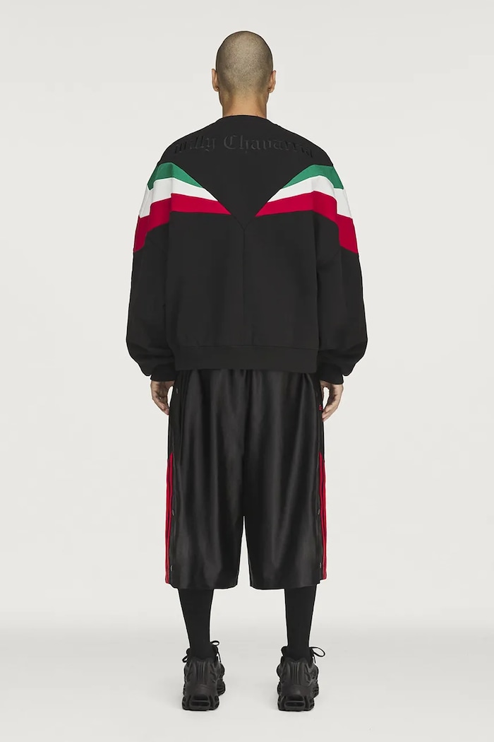 Clothing adidas Originals Chicano x Willy Chavarria sweatshirt with cotton Men's LC8126 black