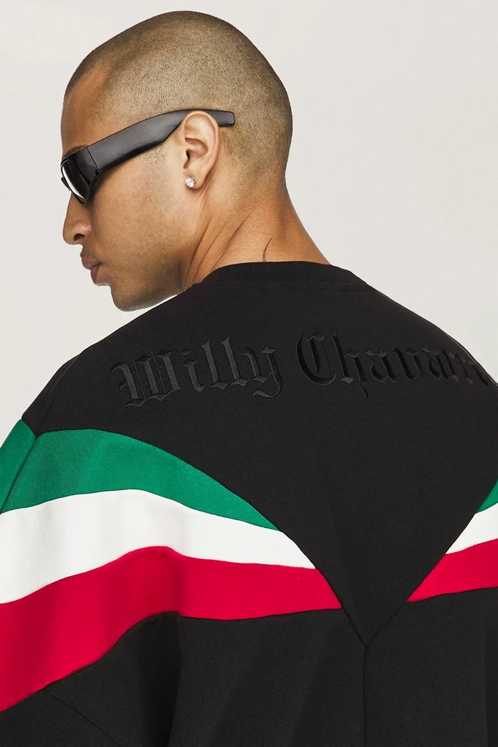 Chicano x Willy Chavarria sweatshirt with cotton Men's adidas Originals LC8126 black