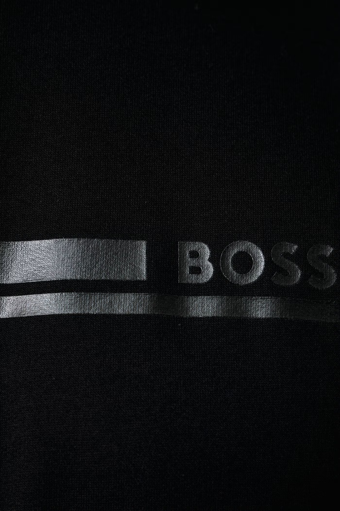 Μπλούζα ανδρική βαμβακερή Authentic Sweatshirt BOSS μαύρο 50554791