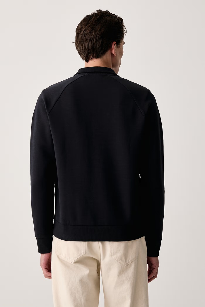 Îmbrăcăminte BOSS Green Hanorac pentru bărbați cu bumbac Sweat 50565306 bleumarin