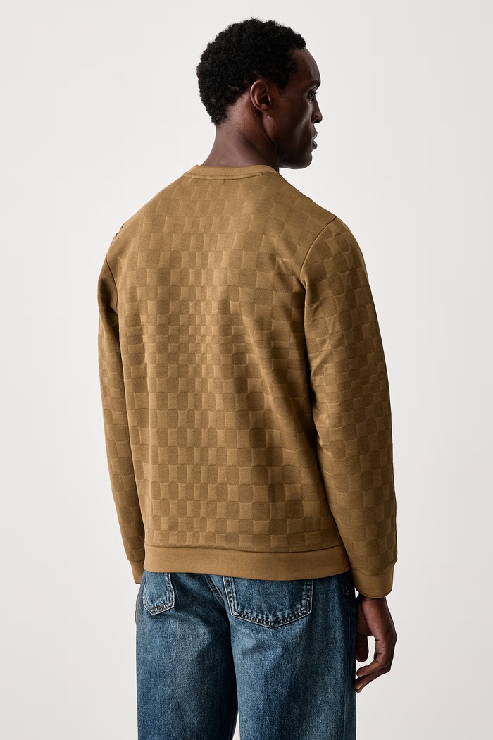 Одежда BOSS Green Кофта для мужчин SW_PS Icons70 JacqCN 50569954 коричневый