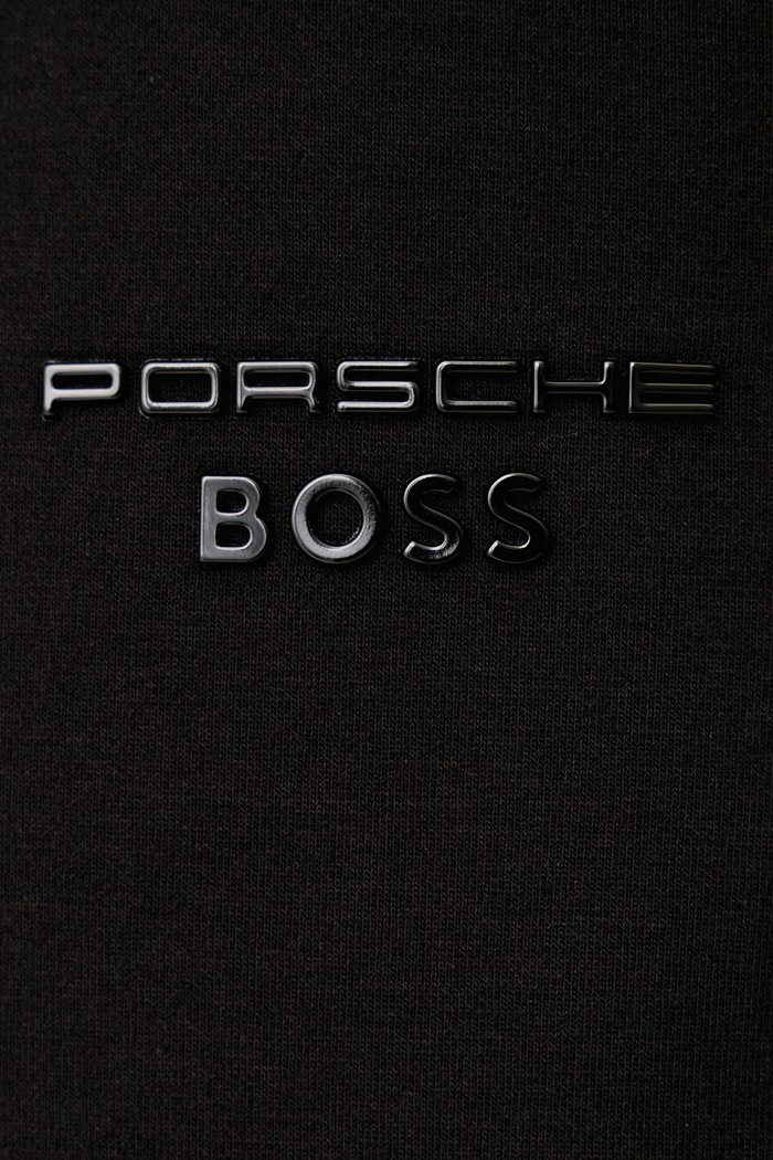 BOSS Green Hanorac cu glugă pentru bărbați cu bumbac SW_PS Icons70 FZ HD 50569946