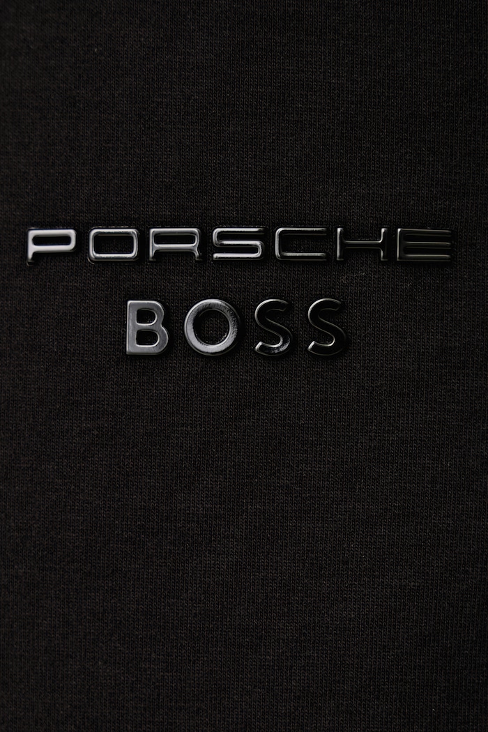BOSS Green Hanorac cu glugă pentru bărbați cu bumbac SW_PS Icons70 FZ HD 50569946