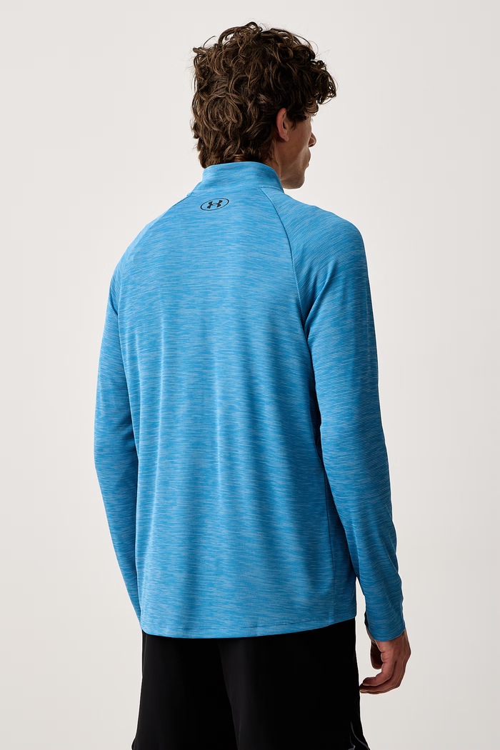 Odzież Under Armour Bluza treningowa męska Tech Textured 1382797.430 niebieski