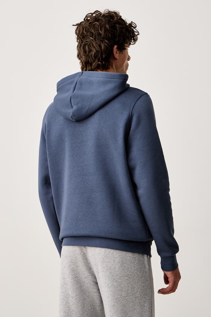 Odzież Under Armour Bluza z kapturem męska z bawełną Essential Fleece 1373880.044 niebieski