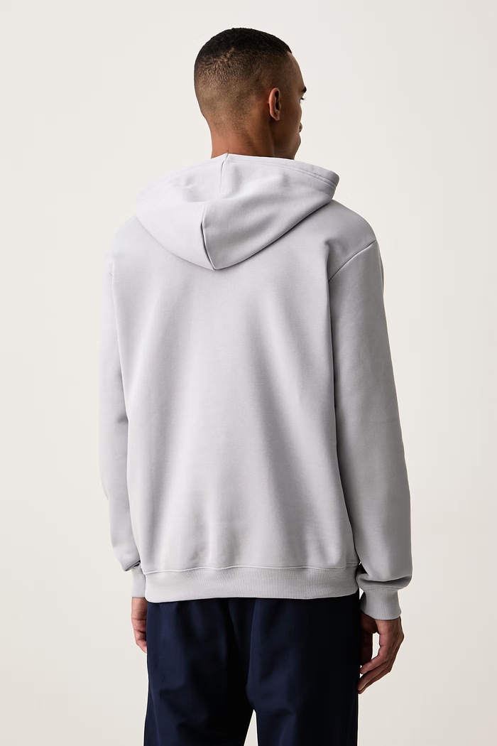 Odzież Under Armour Bluza z kapturem męska z bawełną Rival 6017022 niebieski