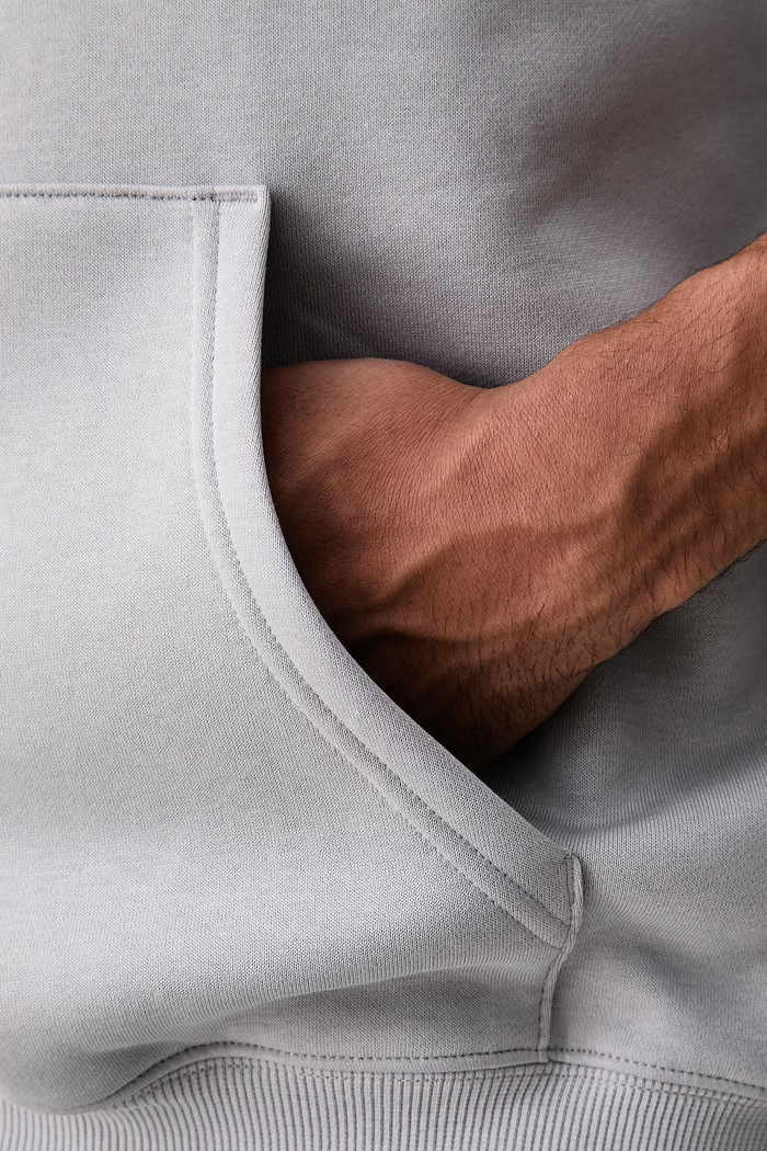 Bluza z kapturem męska z bawełną Rival Under Armour niebieski 6017022
