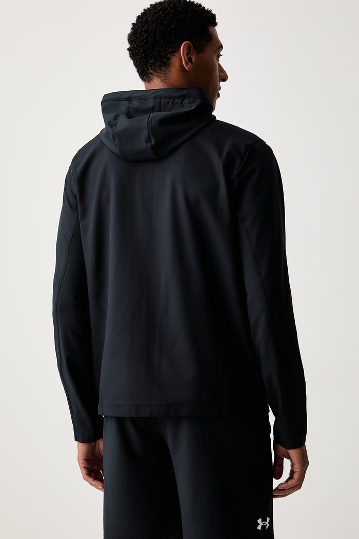 Odzież Under Armour bluza rozpinana z kapturem męska Unstoppable 6014621 czarny