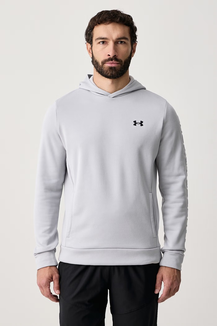Under Armour Bluza treningowa męska Emboss szary 6013735
