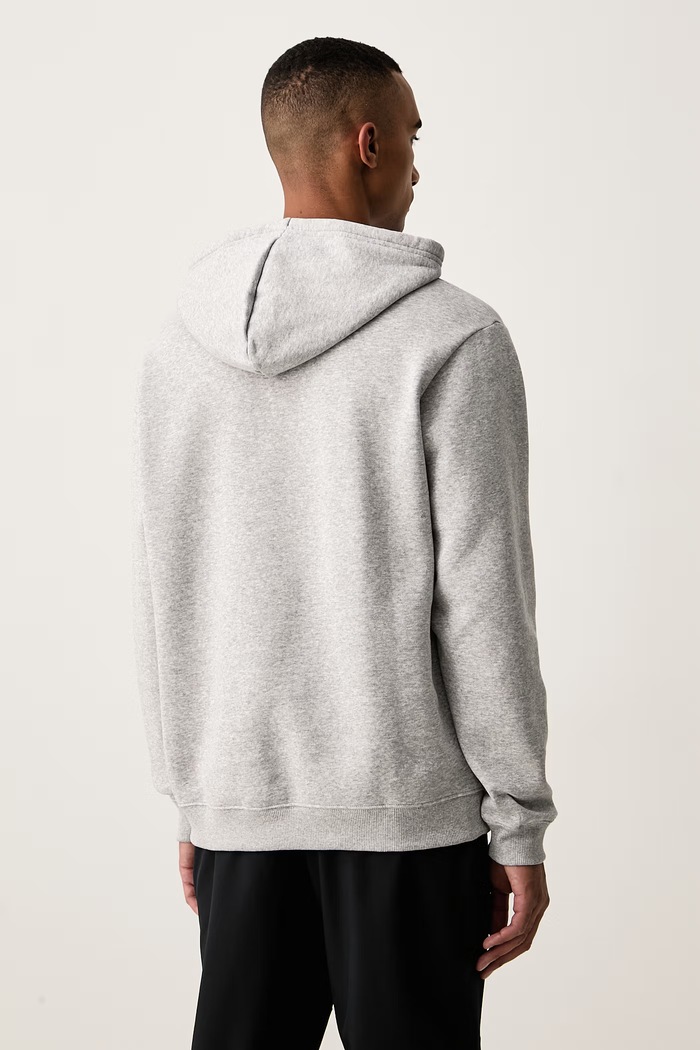Odzież Under Armour Bluza z kapturem męska z bawełną Rival 6013448 szary