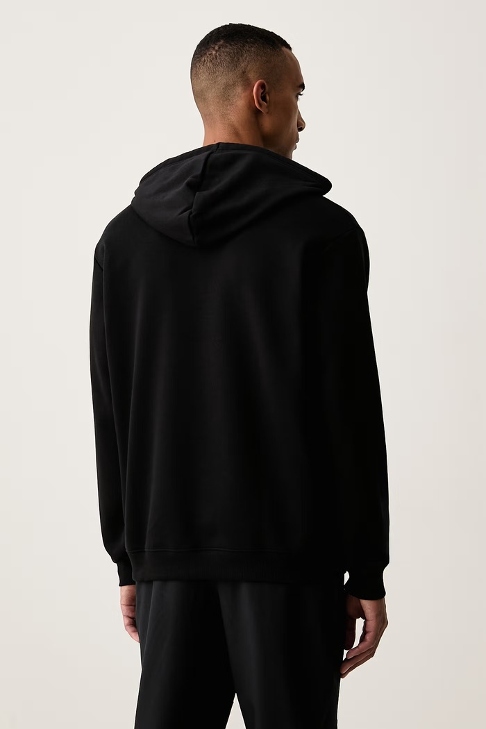 Odzież Under Armour Bluza z kapturem męska z bawełną Rival 6013448 czarny