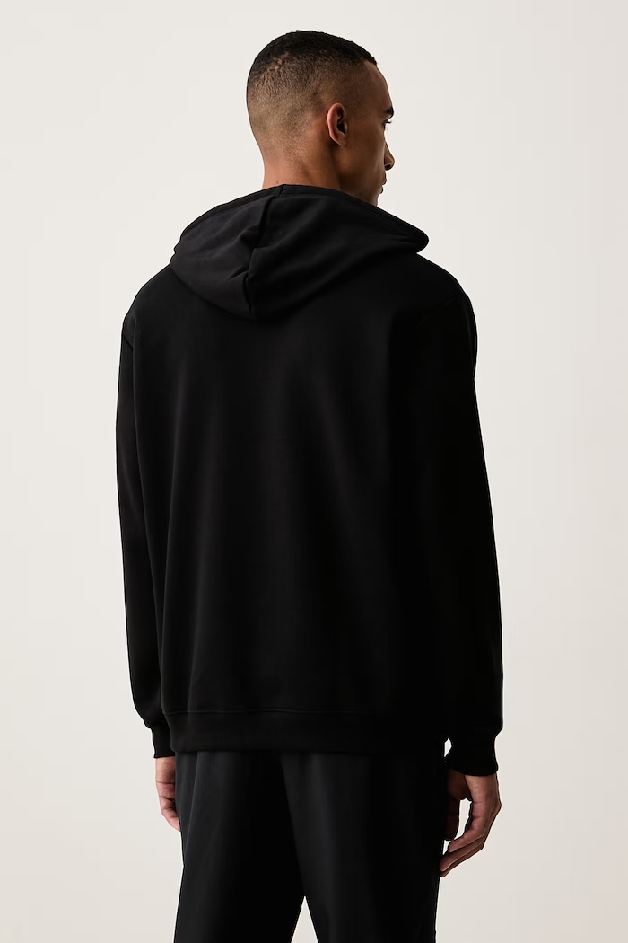 Odzież Under Armour Bluza z kapturem męska z bawełną Rival 6013448 czarny