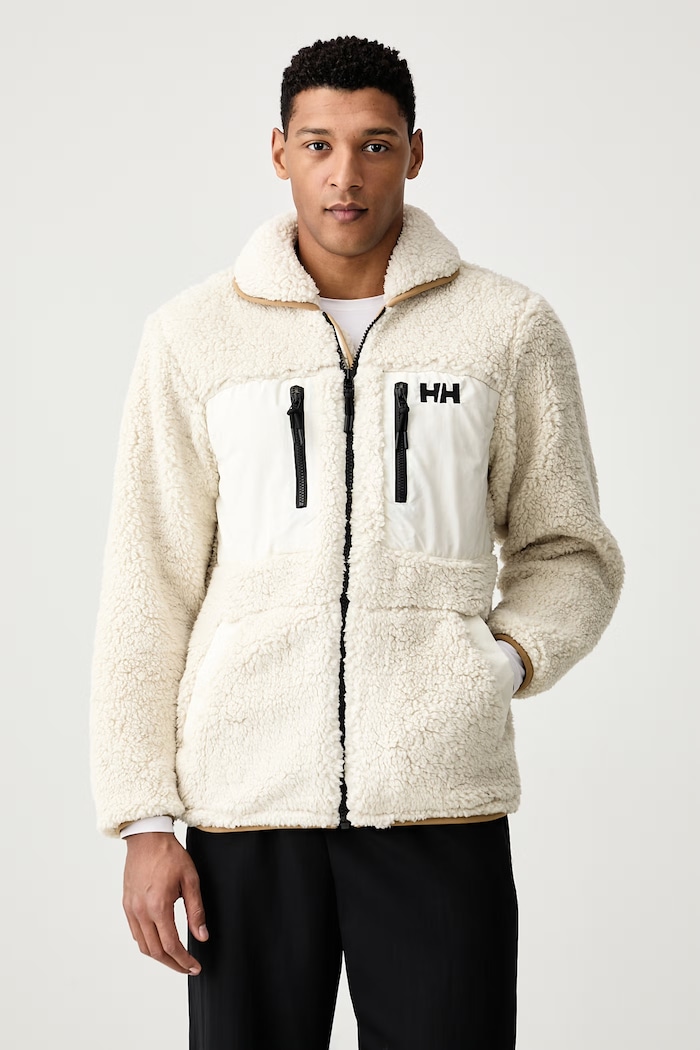 Helly Hansen Bluza rozpinana męska polarowa MOONLIT PILE beżowy 48379