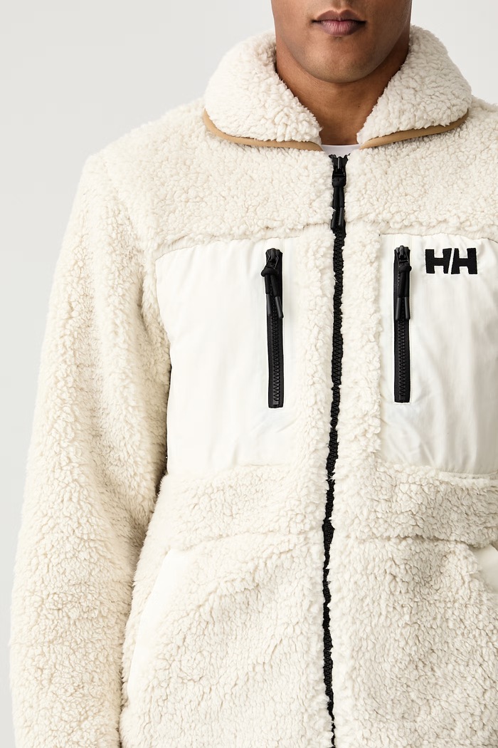Bluza rozpinana męska polarowa MOONLIT PILE Helly Hansen 48379 beżowy