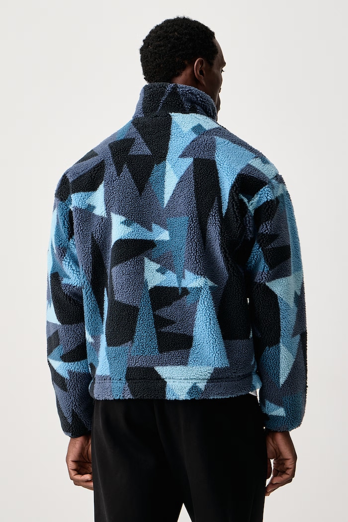 Odzież Napapijri Bluza polarowa męska Fleece NP0A8AO4FXJ1 granatowy
