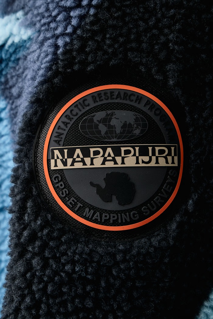 Bluza polarowa męska Fleece Napapijri granatowy NP0A8AO4FXJ1
