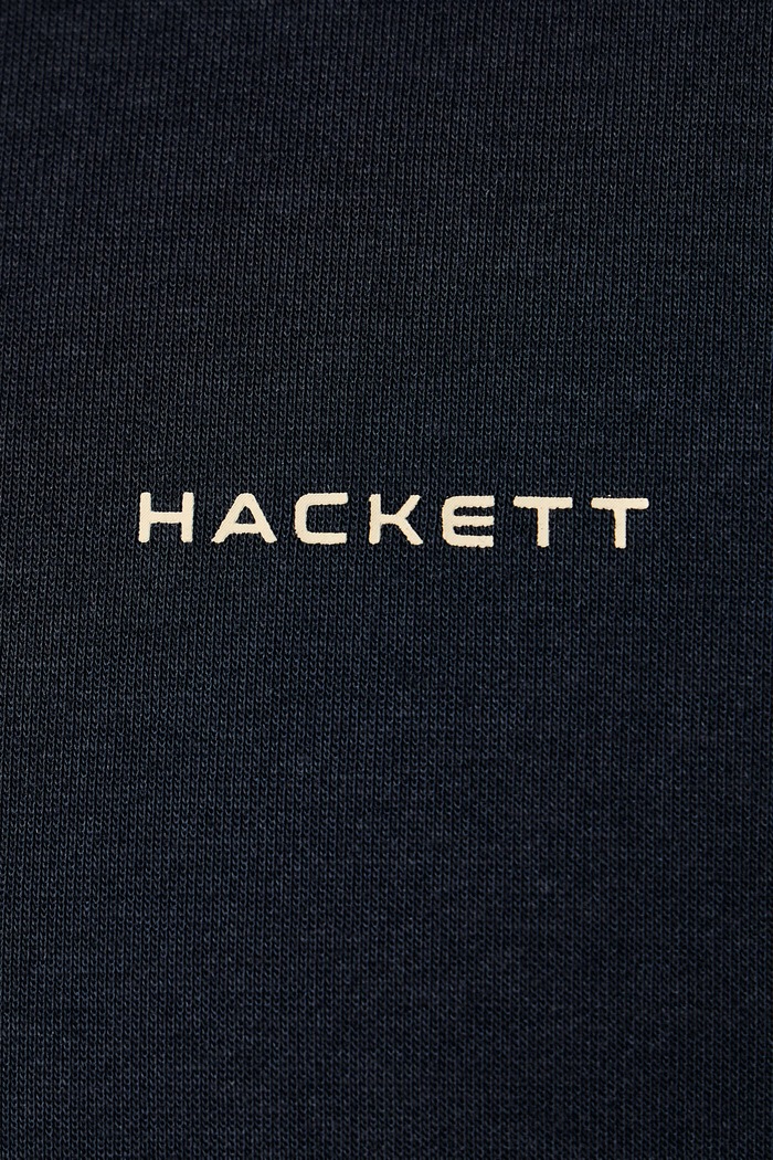 Bluza męska z bawełną Hackett London granatowy HM5800132