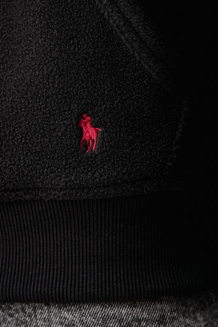 Dukserica loungwear za muškarce Polo Ralph Lauren crna 714B36290