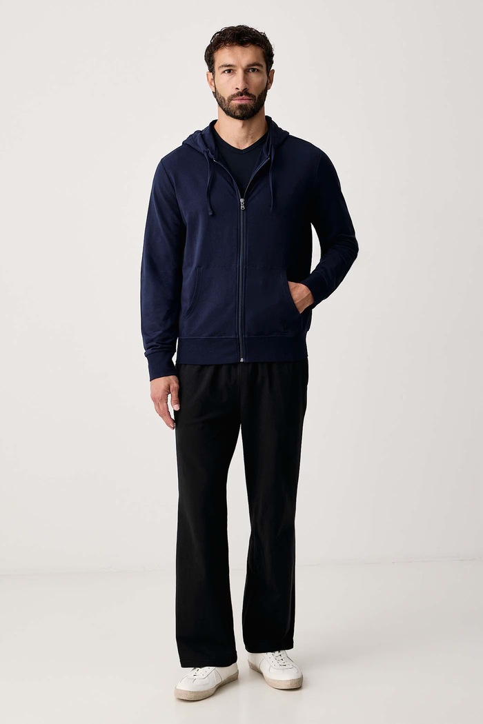 Polo Ralph Lauren Bluza lounge męska z bawełną 714962527 granatowy AW26