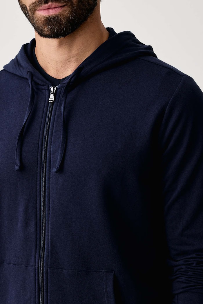 Bluza lounge męska z bawełną Polo Ralph Lauren 714962527 granatowy