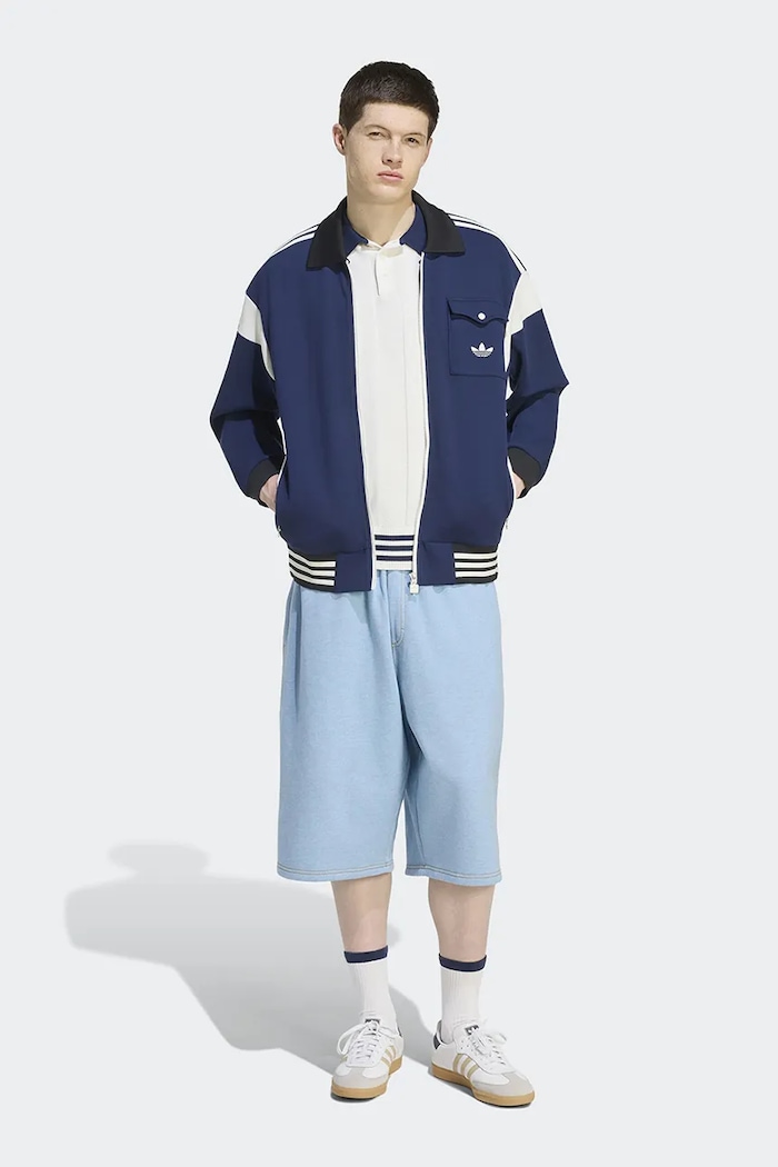 Odzież adidas Originals Bluza rozpinana męska KW5664 granatowy