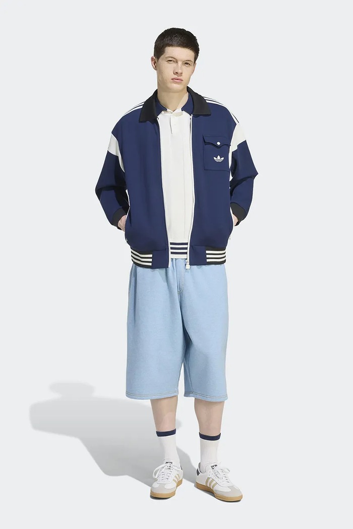Odzież adidas Originals Bluza rozpinana męska KW5664 niebieski