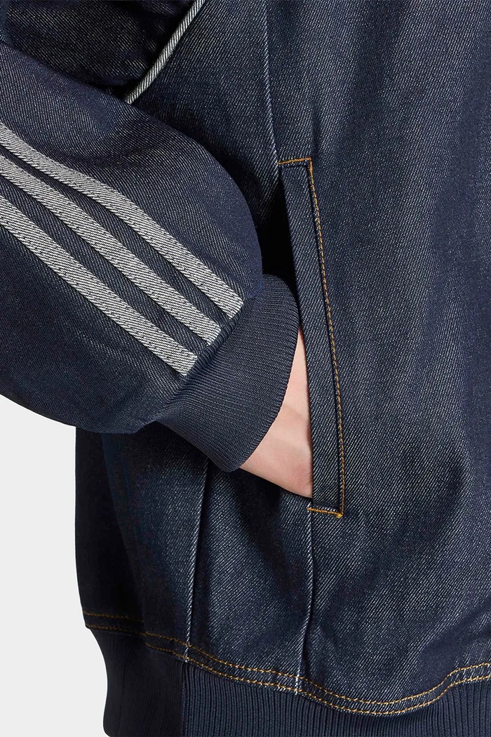 Bomberka męska bawełniana Adicolor adidas Originals niebieski KS6926