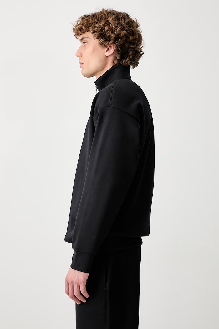 On Club Collective felpa con cotone da uomo nero 1MG30790553