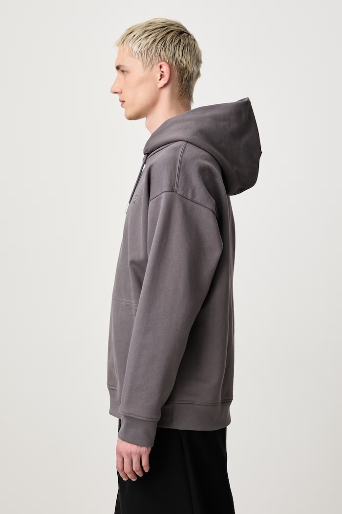 Club Collective bluza z kapturem męska bawełniana On 1MG10724989 szary