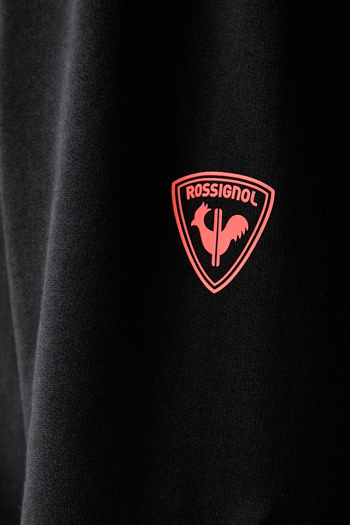 Rossignol bluza z kapturem męska bawełniana RLOMS11 czarny