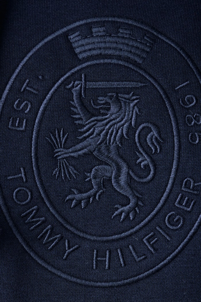 Loungewear pulover moški Tommy Hilfiger mornarsko modra UM0UM04057