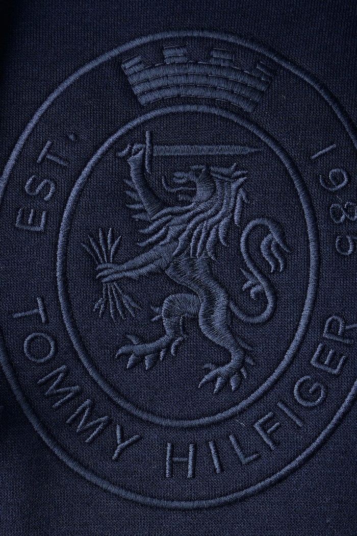 Loungewear pulover moški Tommy Hilfiger mornarsko modra UM0UM04057
