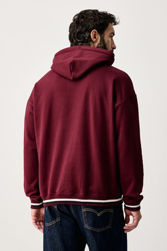 Oblačila Tommy Hilfiger Loungewear pulover moški UM0UM04057 bordo