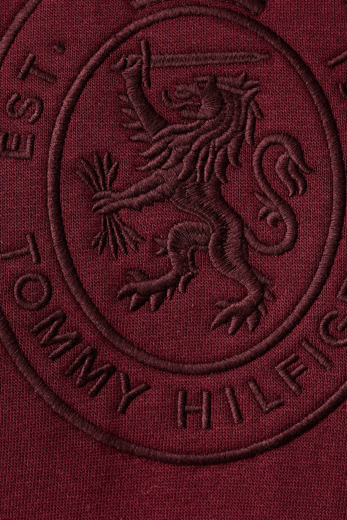 Loungewear pulover moški Tommy Hilfiger bordo UM0UM04057