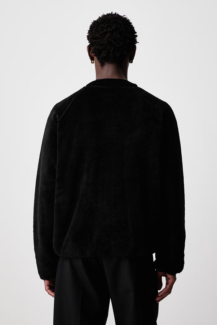 Odzież MM6 Maison Margiela Bluza męska polarowa SH0GU0043.M36010 czarny