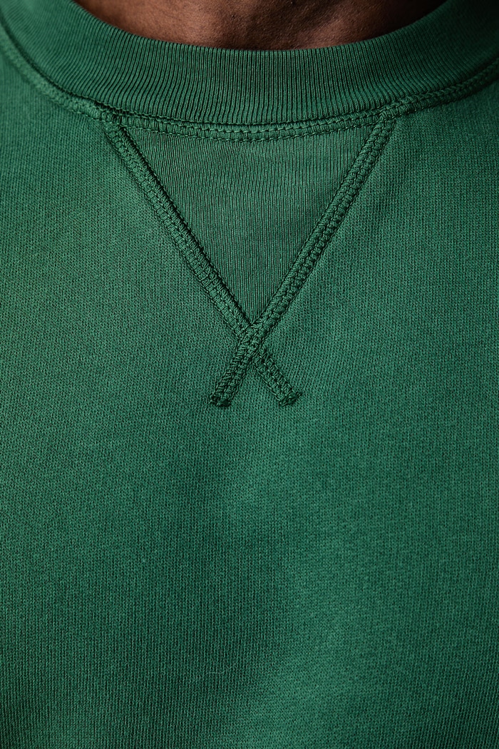 Bluza męska z bawełną Tommy Jeans zielony DM0DM23607