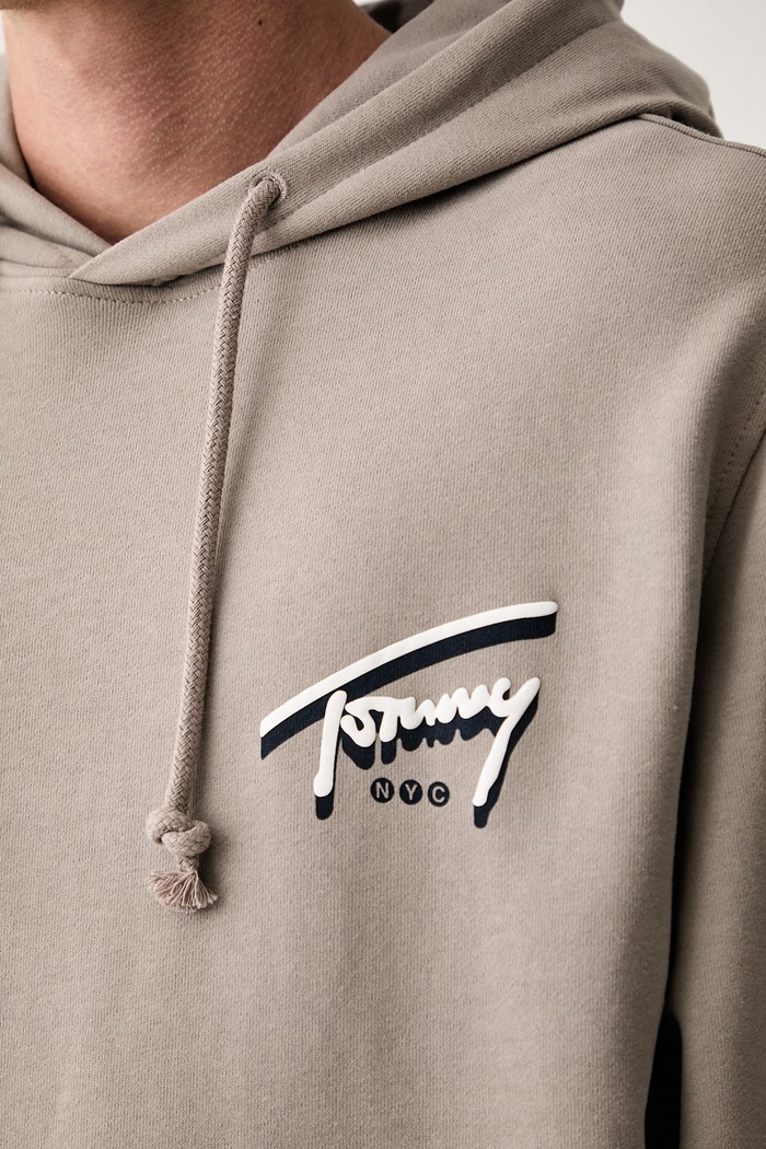 Tommy Jeans bluza męska bawełniana DM0DM23583 beżowy