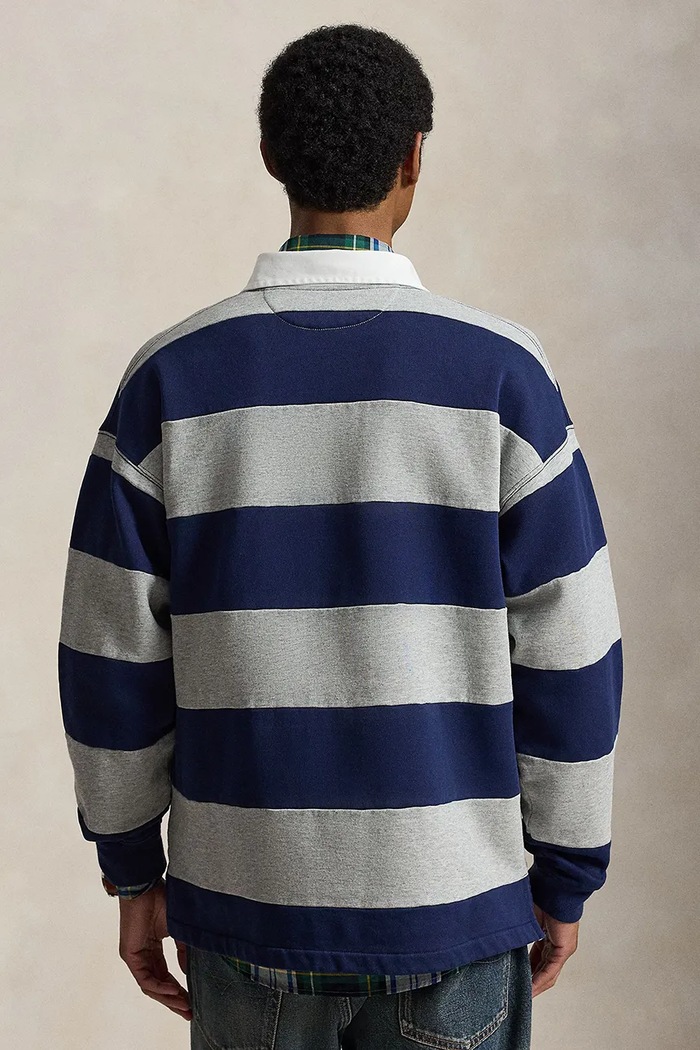 Polo Ralph Lauren Bluza męska z bawełną 710B27077 granatowy AW26