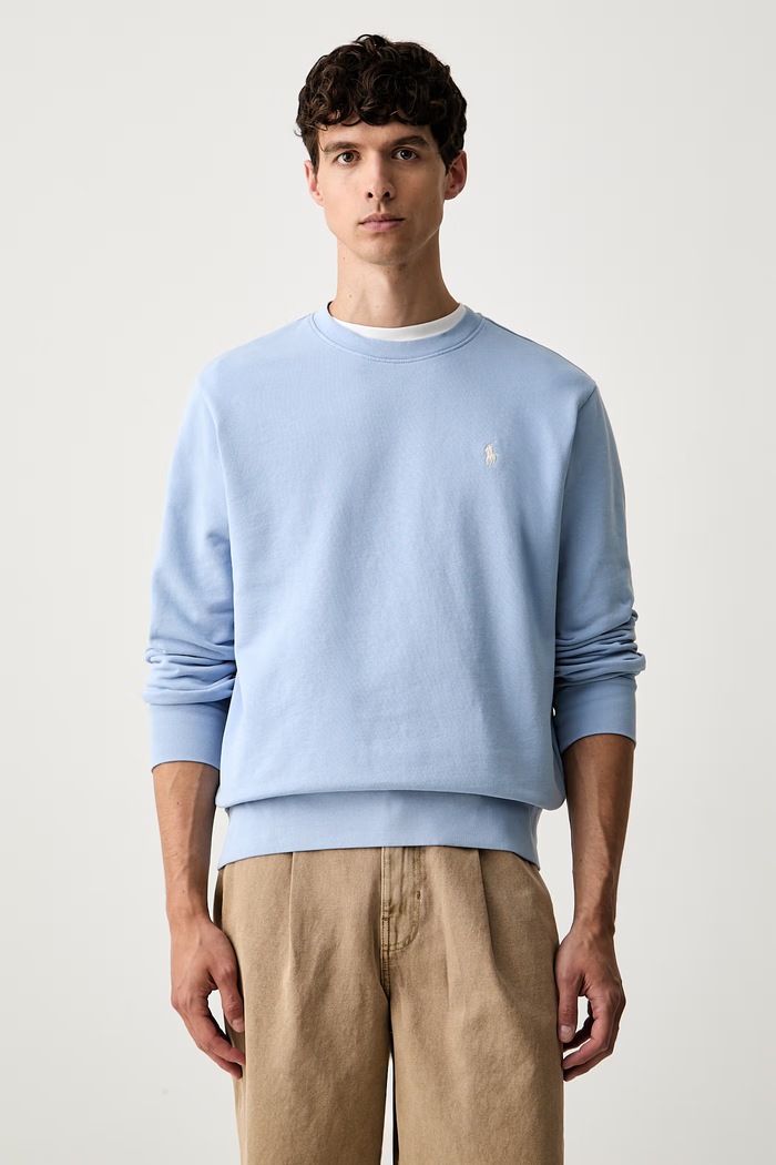 Polo Ralph Lauren mikina pánska bavlnená modrá 710B31423