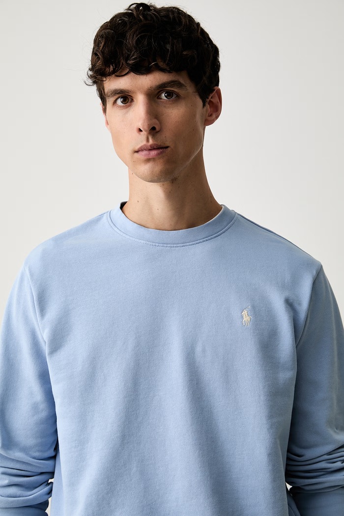 Polo Ralph Lauren mikina pánska bavlnená modrá 710B31423