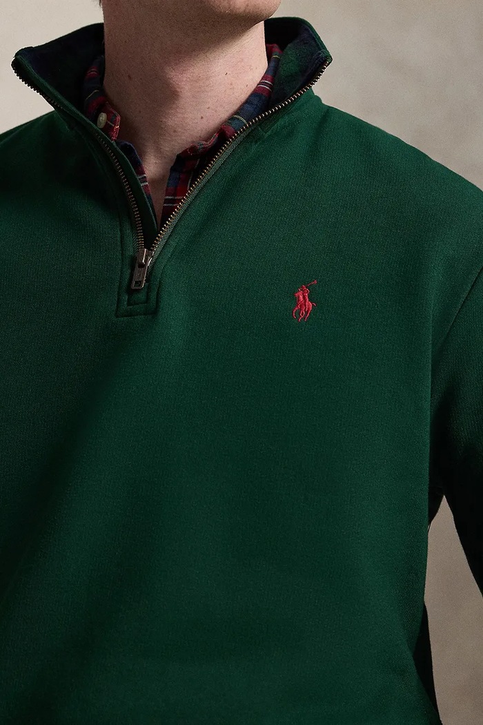 Bluza męska bawełniana Polo Ralph Lauren 710B28291 zielony