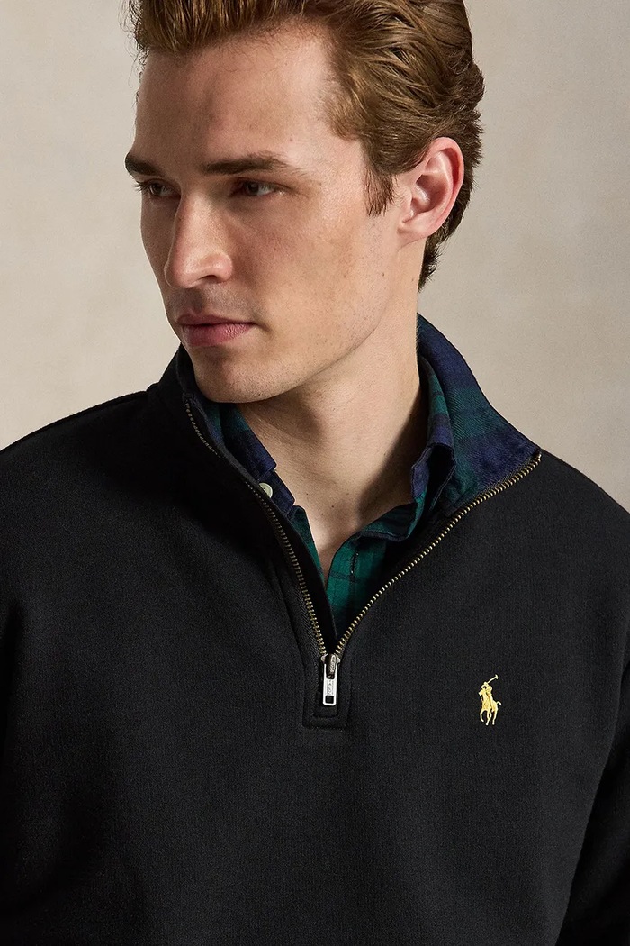 Bluza męska bawełniana Polo Ralph Lauren 710B28291 czarny