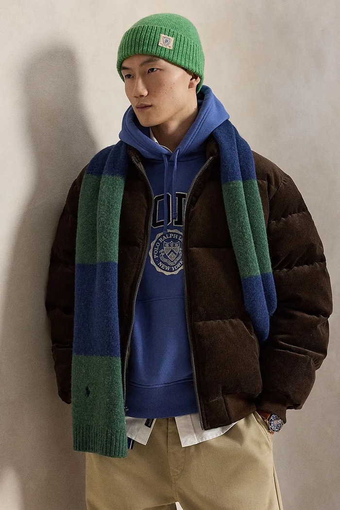 Polo Ralph Lauren dukserica sa kapuljačom za muškarce s pamukom 710B26149 plava