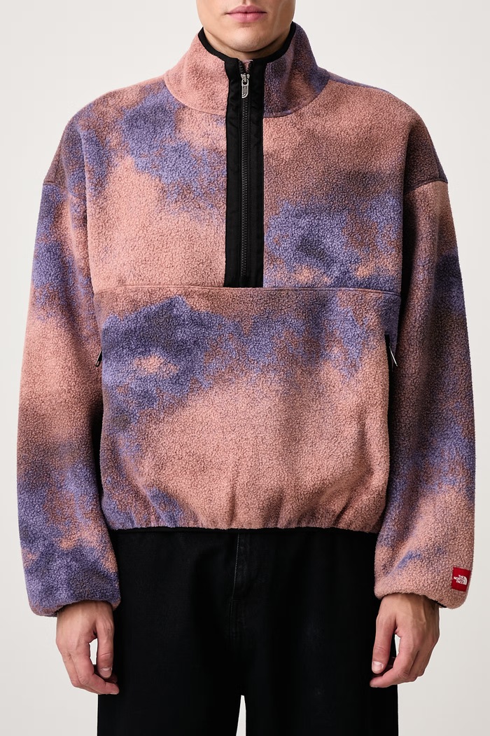 Bluza męska polarowa Redbox The North Face fioletowy NF0A8KRBR241