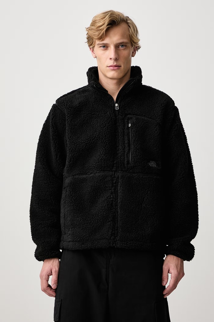 The North Face Felpa in pile da uomo Extreme Pile nero NF0A8KQXJK31