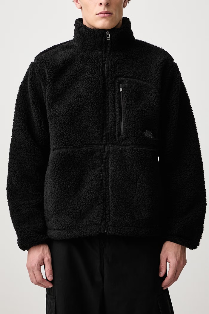 Felpa in pile da uomo Extreme Pile The North Face nero NF0A8KQXJK31