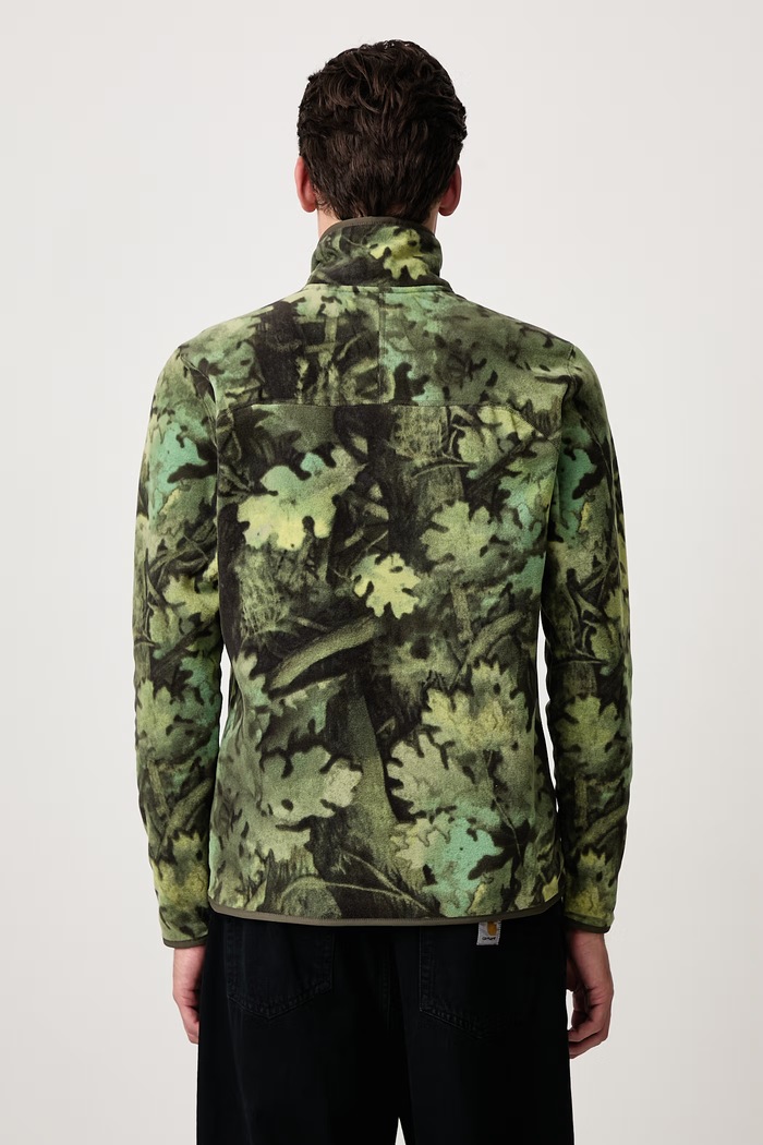 Ρούχα The North Face Μπλούζα ανδρική φλις Novelty NF0A8JK8SS11 πράσινο