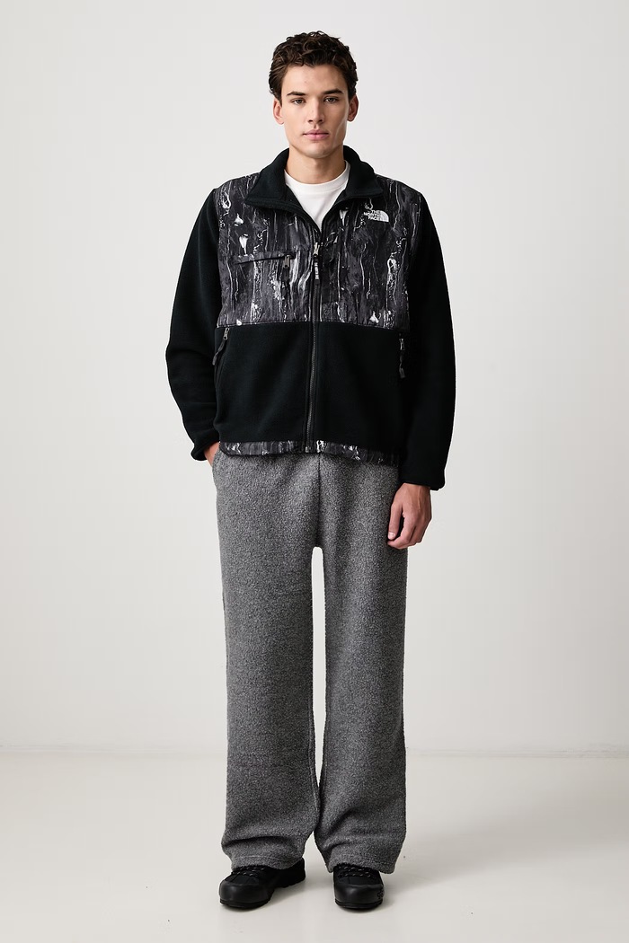 The North Face Μπλούζα με κουμπιά ανδρική φλις Retro Denali NF0A8JJYT211 μαύρο AW26
