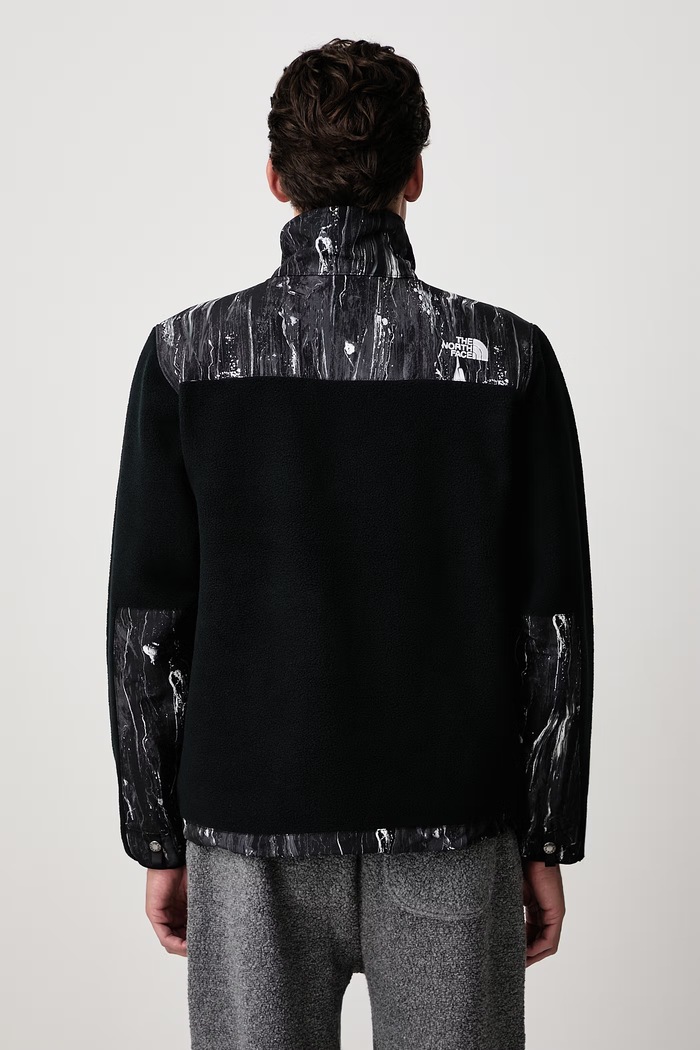Ρούχα The North Face Μπλούζα με κουμπιά ανδρική φλις Retro Denali NF0A8JJYT211 μαύρο