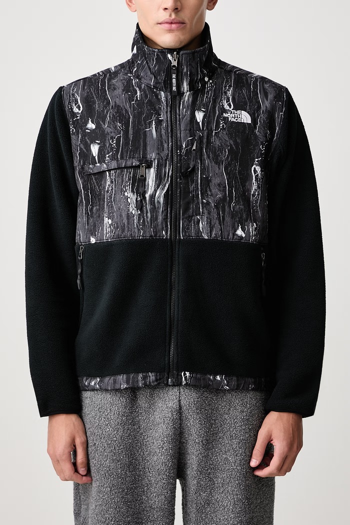 Μπλούζα με κουμπιά ανδρική φλις Retro Denali The North Face μαύρο NF0A8JJYT211